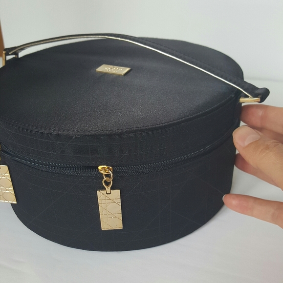 Christian Dior Jewelry or Cosmetics Round Box - Picture 3 of 11